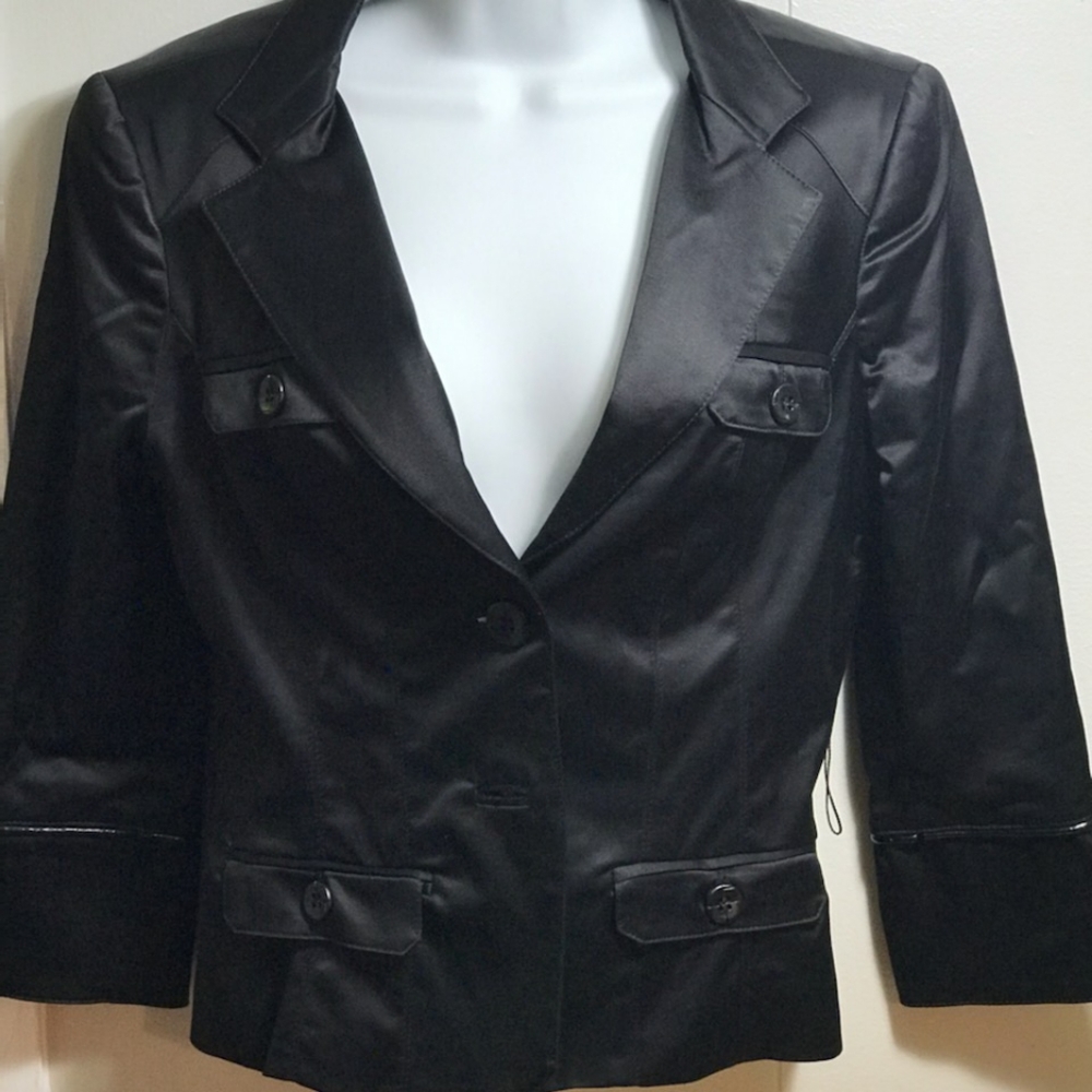 Satin BeBe Blazer
